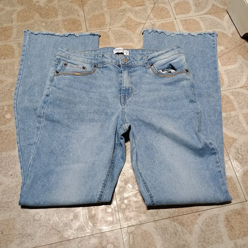 vanilla star boot cut jeans